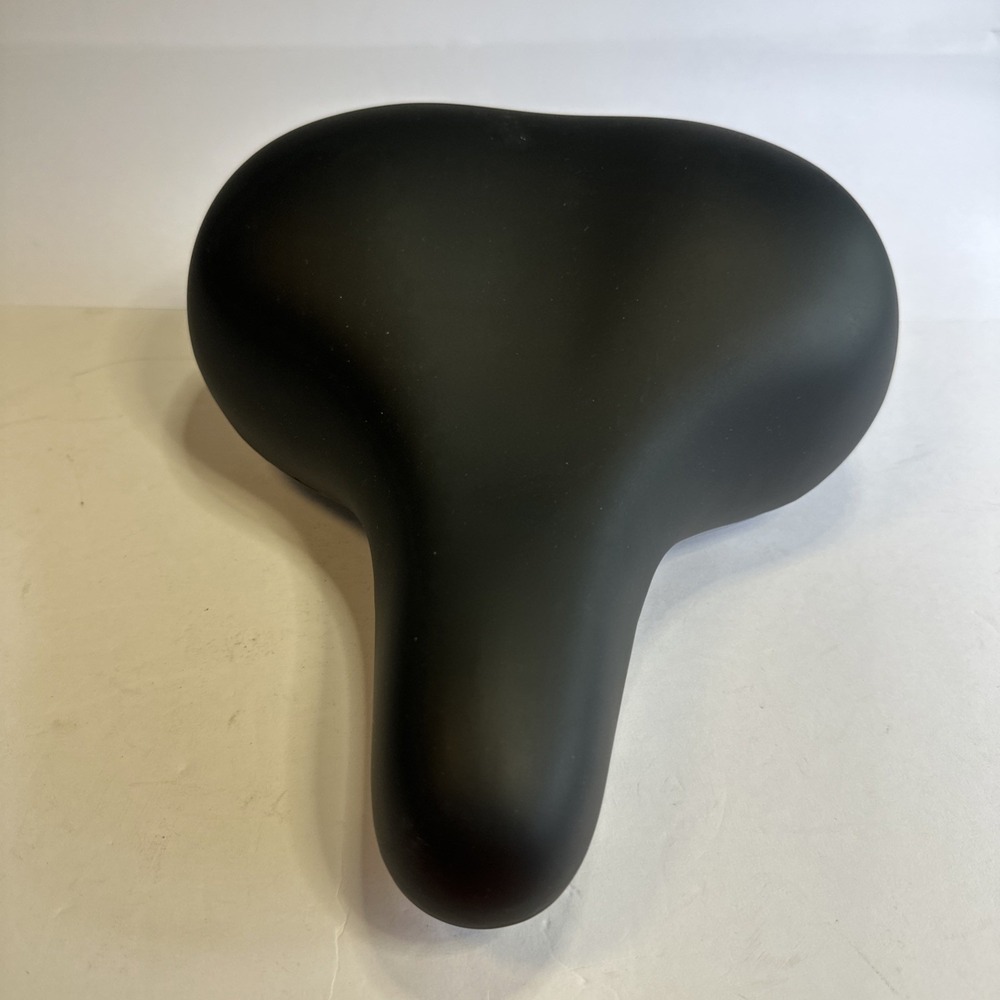 K.SAN Comfort Hybrid Bike Saddle Black Cruiser Bicycle Seat